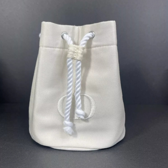 Dior - CD Drawstring Bucket Pouch/Bag - Picture 2 of 4
